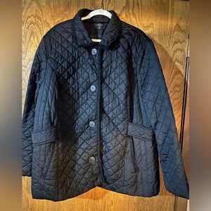 Preston & York Black Quilted Puffer Jacket